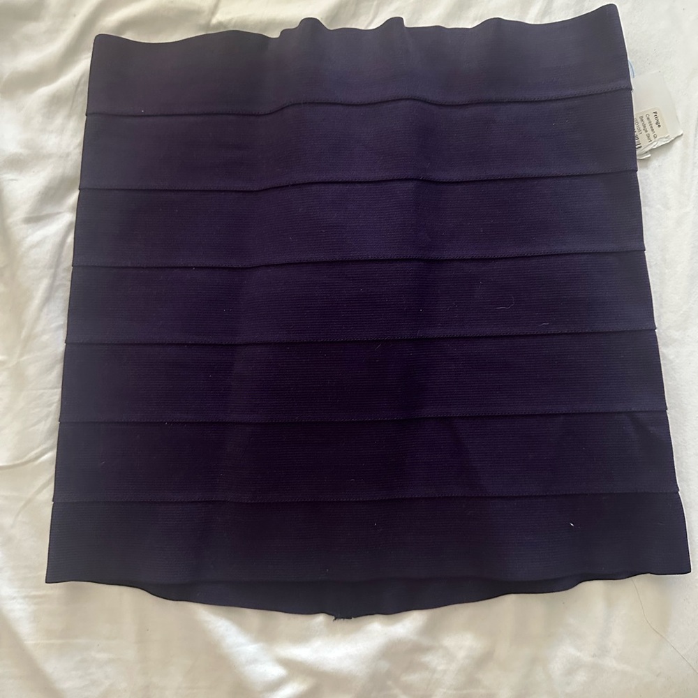 Brand new with tags fitted skirt with exposed back zipper